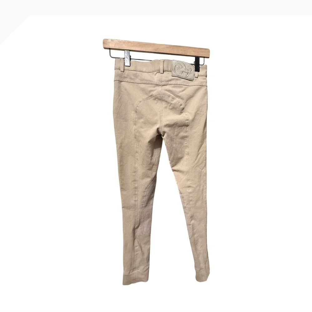 Ovation Riding Breeches Equestrian Pants‎ Kids 14 Plus Tan Beige Excellent